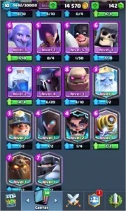 Conta Clash Royale Nível 10