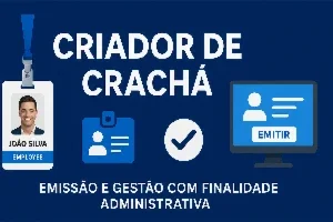 Criador de Crachá