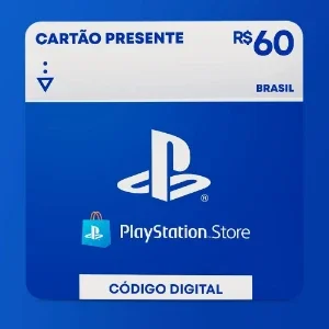 Gift Card Playstation Store De R$ 60 - Brasil