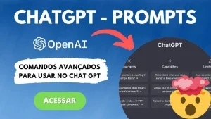 Planilha com Diversos Comandos (Prompts) Prontos - ChatGPT