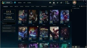Conta lol - 651 skins - varias skins legado e prestigio
