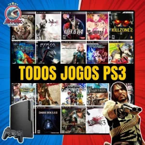 Pack Emulador de PS3 para PC + Coleção Completa de Jogos!