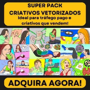 Pack de Criativos Vetorizados para Anúncios Responsivos