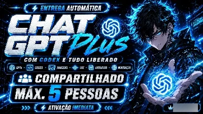 Chat Gpt Plus Máximo 5 Pessoas 30 Dias ✅