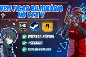 [UP DE CONTAS] GTA 5 ONLINE PC | PACOTES DE DINHEIRO 