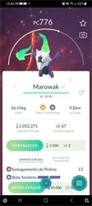 ✘ VENDA DO POKÉMON ULTRA-RARO MAROWAK DE ALOLA SHINY ✘  ● VO