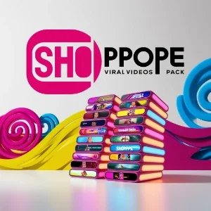pack vídeos virais produtos shopee 