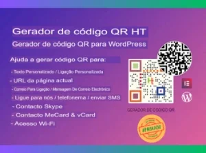 Gerador de código QR HT para WordPress
