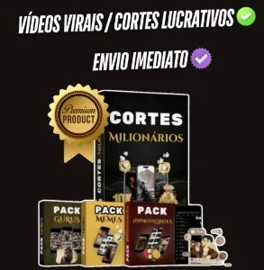 Vídeos virais / cortes lucrativos premium
