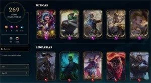 CONTA lol + DE 5MIL REAIS EM CONTEÚDO BARATA!!