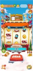 Conta Coin Master Vila 64 / +500 Giros / 2060 estrelas