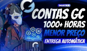 CONTAS GC COM PRIME/FREE CS2 GAMERSCLUB/GC 1000+ HORAS CS [