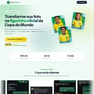 Script Gerador de Figurinhas — Copa 2026 ⚽