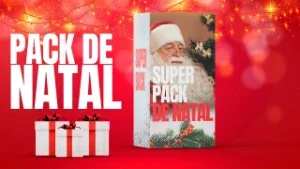 Pack Elementos Design PSD COREL CANVA NATAL 2024 Artes