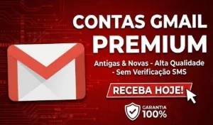 Contas Gmail Premium • 3 A 6 Meses • Sem Sms • Qualidade Pro