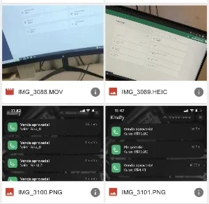 Pack de fotos e vídeos ganhos na kiwify💚