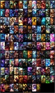 CONTA LEAGUE OF LEGENDS UNRANKED 129 SKINS E 141 CAMPEÕES