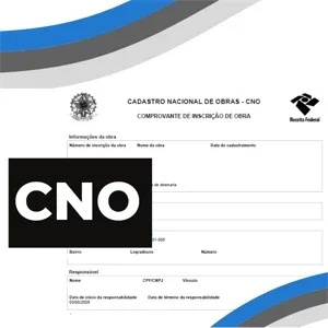 Abertura de Cadastro Nacional de Obras