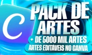 Mega Pack - Canva! 12 Mil Artes - Menor Preço
