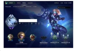 CONTA LVL 30 DIAMANTE IV
