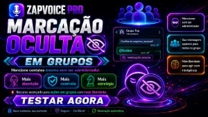 Zap Voice Modificado [Marca todos no grupo]
