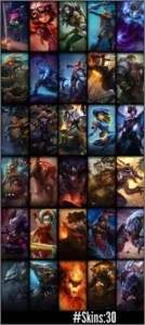 Conta lol d5 quase todos os champs 12 rune page varias skins
