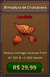 Crab Armor King Legacy