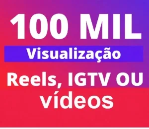 Instagram Visualizações 100K