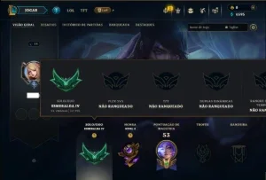 Esmeralda 4 com 45 Champs e 12 Skins