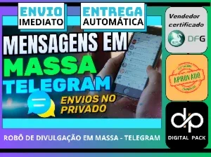 💥Bot Telegram Envios em massa nos Grupos