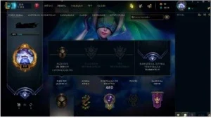 CONTA DE LOL DE 2014 COM MMR DE DIAMANTE 2