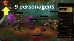 Vendo Conta WoW desde 2011 com expansão The War Within