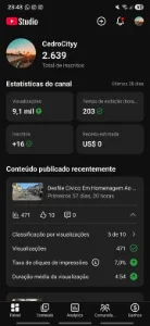 Canal do YouTube 2.8K Monetizado