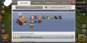 VILA CLASH OF CLANS CV 13 - VILA TOP