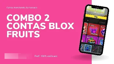 Combo Contas Blox Fruits Upadas