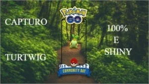 CAPTURO TURTWIG 100% SHINY NO DIA DA COMUNIDADE!!!