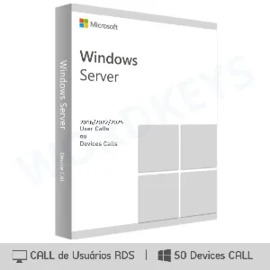 50 CAL de Usuário Acesso Remoto Windows Server 2022