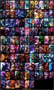 Conta league of legends 106 skins 5pag de runa