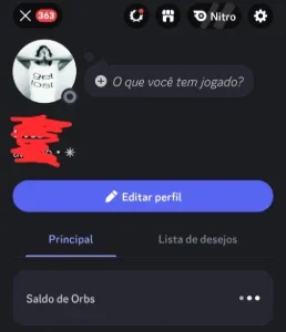 Conta Discord