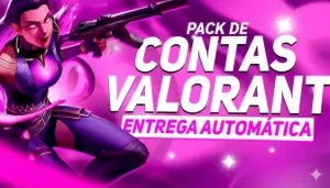 Pack Valorant Com 3 Mil e 500+ Contas Com Login e Senha 2026