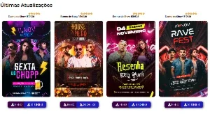 Pacote Premium ARTES para SHOWS E EVENTOS (100% Editável)