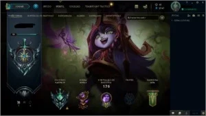CONTA - LOL (PLATINA IV / SoloDuo e OURO IV / Flex)