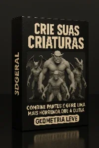 PROMOÇÃO DE FIM DE ANO - Gere Criaturas 3D Aleatórias