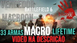 Macro Battlefield 6 - Mouses A4Tech x7 - Bloody - Shark