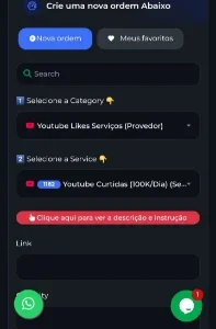 Curtidas 2mil curtida por 19 R$