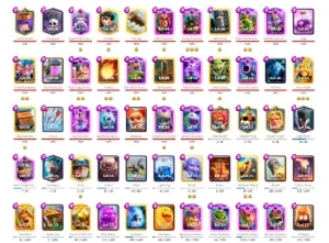 Conta Clash Royale - NV 78 - Torre NV 16 - Várias cartas top