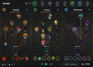 Conta Ravendawn Legacy 45 + 500K Gold Set - T3