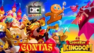 Cookie Run: Kingdom contas Reroll 60k diamantes