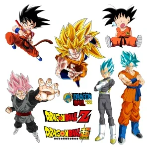 Dragon Ball Z • GT • Kai • Super – 125 High-Resolution Vecto
