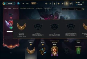 Ouro 2 com 120 Champs e 64 Skins ( MAIN ADC )